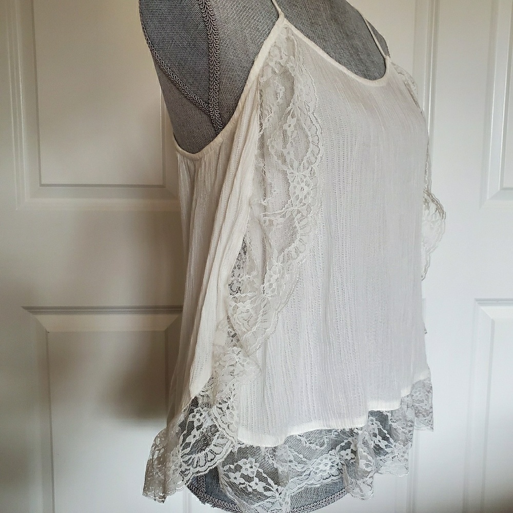 White lace Tank Top